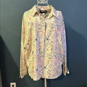 Floral Button-Up Shirt
